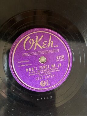 Don't Fence Me In" by Gene Autry , Gonna Build a Big Fence Around Texas